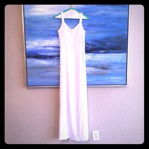 Tory Burch white maxi dress. Never been worn